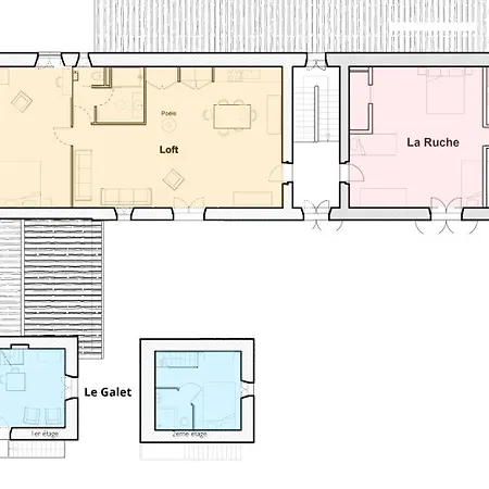 Le Loft Du Chant Du Buc, Gite De Standing Et Piscine De 15M Dans Un Parc